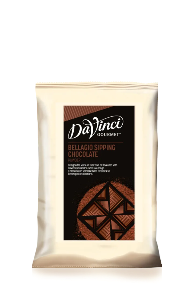 Bột Bellagio Sipping Chocolate Davinci 1Kg - Pha chế XANH - XANH cho sức khoẻ ! Bột Bellagio Sipping Chocolate Davinci 1Kg