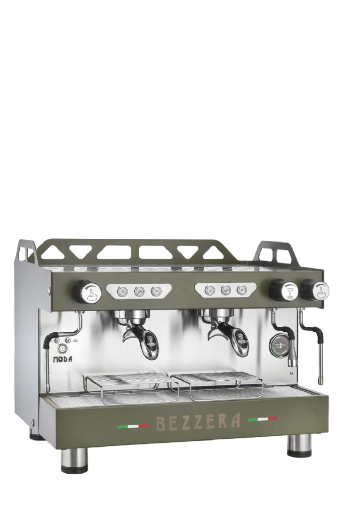 Máy pha cà phê espresso Bezzera MODA DE 2 group - Pha chế XANH - XANH cho sức khoẻ ! Máy pha cà phê espresso Bezzera MODA DE 2 group