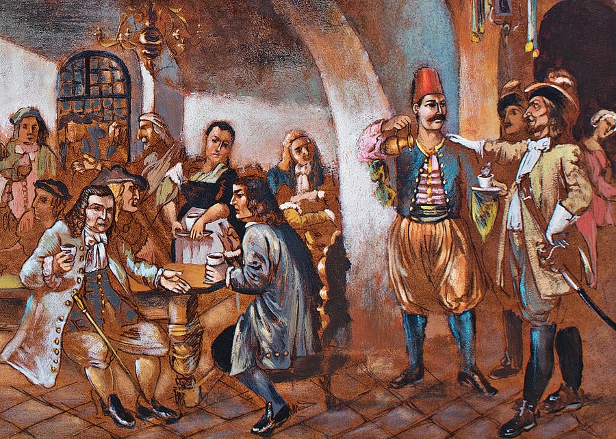 ca phe triet dao nguon goc cafe