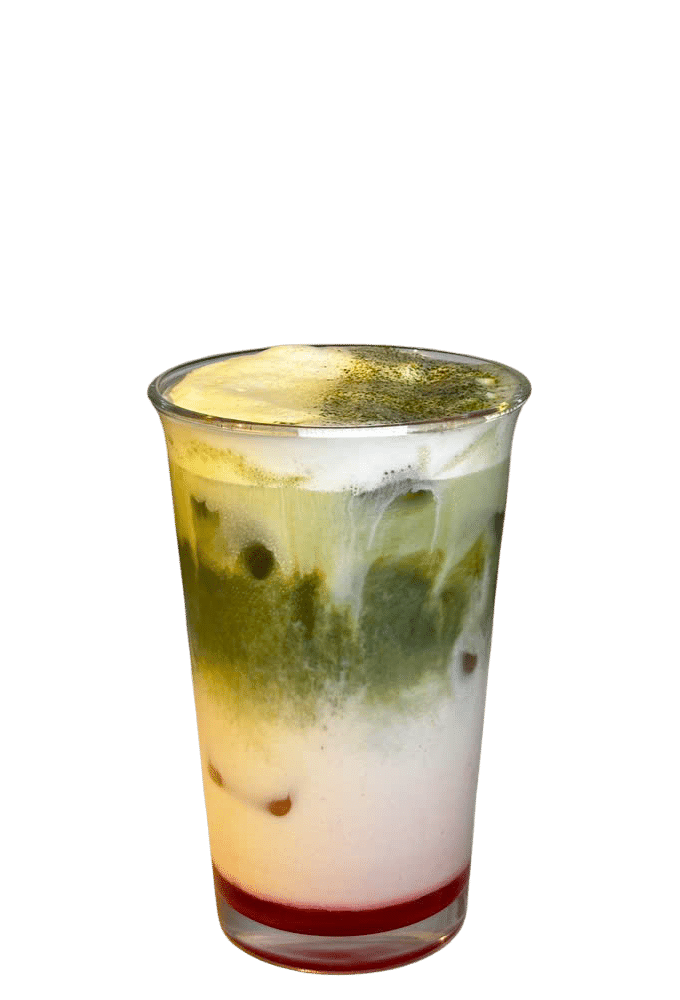 Matcha Ổi hồng - Pha chế XANH - XANH cho sức khoẻ ! Matcha Ổi hồng