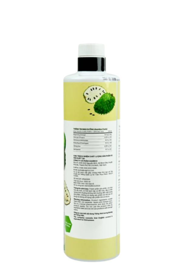 Mứt Mãng cầu xiêm Aumis 1000ml - Pha chế XANH - XANH cho sức khoẻ ! Mut Mang Cau Xiem Aumis 1
